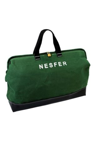 Bolsa em lona verde para ferramentas EPI